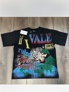 valley dreams Nas If I Ruled the World Graphic Tee - Black